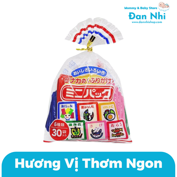 Gia Vị Rắc Cơm Tanaka Nhật 30 Gói