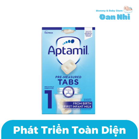 Sữa Aptamil Nội Địa Anh Dạng Thanh 24G Cho Bé Từ 0 - 12 Tháng - Ảnh 2