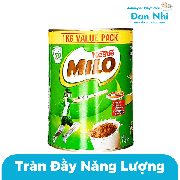 Sữa Milo Úc 1KG Chính Hãng Nestlé Từ Úc