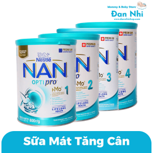Sữa NAN Nga Đủ Số 1,2,3,4 800g HMO Mẫu Mới