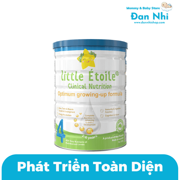 Sữa Ngôi Sao Nhỏ Úc Little Étoile Số 1,2,3,4 Lon 800g - Ảnh 5