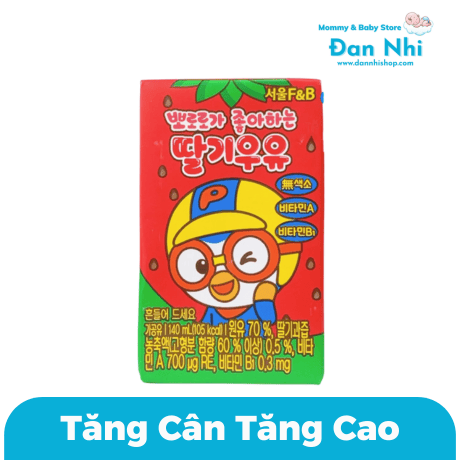Sữa Nước Dinh Dưỡng Pororo F&B 140ml Hàn Quốc Cho Bé Từ 1 Tuổi - Ảnh 3