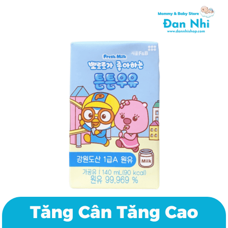 Sữa Nước Dinh Dưỡng Pororo F&B 140ml Hàn Quốc Cho Bé Từ 1 Tuổi - Ảnh 2