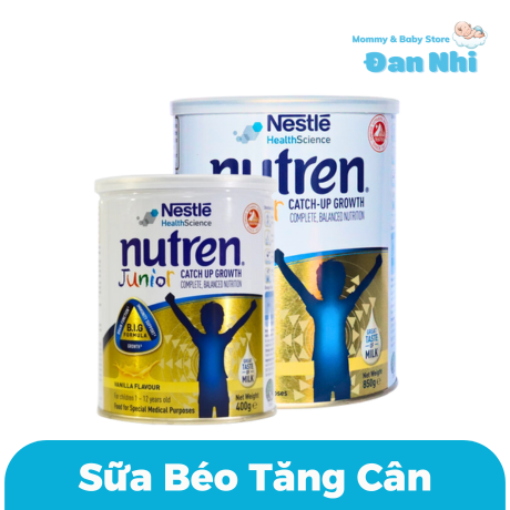 Sữa Béo Tăng Cân Nutren Junior Nestle (trẻ từ 1-10 tuổi)