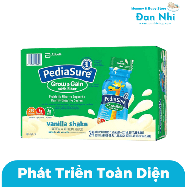 Sữa Pediasure Grow & Gain Mỹ Thùng 24 Chai - Ảnh 2