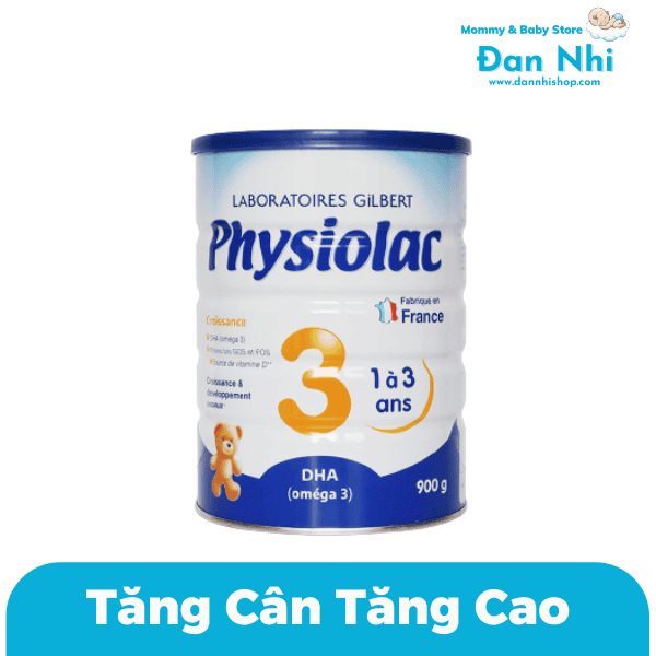 Sữa Physiolac số 1,2,3 Pháp Hộp 900g - Ảnh 4
