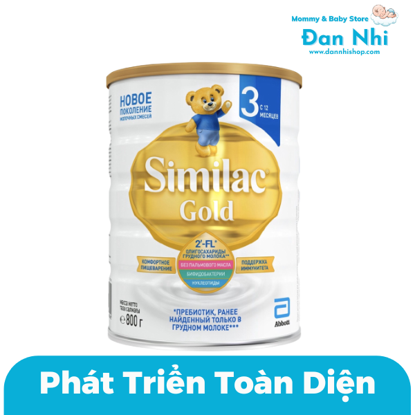 Sữa Similac Gold Nga Hộp 800G Cho Bé Từ 0 - 12 Tháng - Ảnh 4