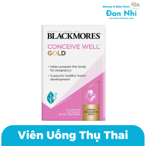 Viên Uống Tăng Khả Năng Thụ Thai Blackmores Conceive Well Gold 56 Viên
