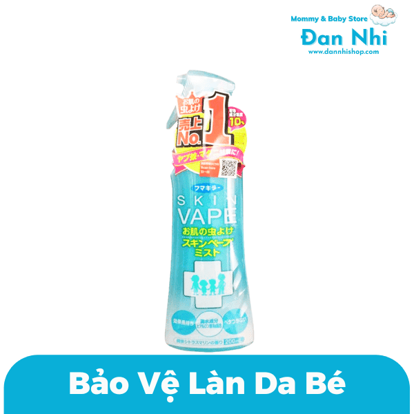Xịt Chống Muỗi Và Côn Trùng Skin Vape 200ml - Ảnh 3